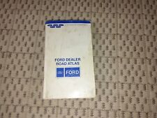 Vintage 1989 Ford Dealer Road Atlas Guide Map Book picture