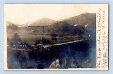 RPPC 1907. CALIENTE, CAL. THE LOOP, LOCOMOTIVE, NICE VIEW. POSTCARD L28 picture