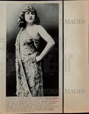 1909 Press Photo Mary Garden in role of Salome for Metropolitan Opera. picture