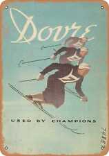 Metal Sign - Massachusetts Postcard - Dovre, used by champions picture