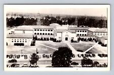 Kilgore TX-Texas, RPPC: Aerial View of Grade & High School, Vintage Postcard picture