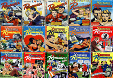 1949 - 1954 Youthful Romances & Youthful Love Romances - 15 eBooks on CD picture
