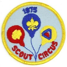 1975 Scout Circus Tecumseh Council Patch Boy Scouts BSA picture