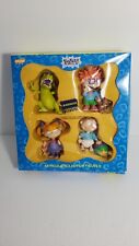 RUGRATS 1997 NICKELODEON Blockbuster Vintage Articulated Action Figures Box Set picture