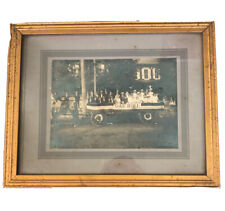 Antique Oak Hill Patriotic Albumen Photo C 1910  picture
