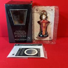 Gentle Giants. Star Wars Queen Amidala Mini Bust. Open Box But new. picture
