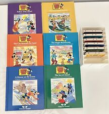 Vintage 1986 Worlds Of Wonder Talking Mickey Mouse 6 Books W/Tapes VERY GOOD picture