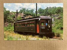Postcard East Haven CT Branford Trolley Museum 1339 Short Beach Vintage Railway picture