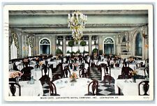 1927 Cafe Lafayette Hotel Company Inc. Restaurant Lexington Kentucky KY Postcard picture