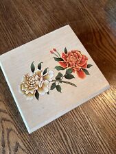 hand painted wooden jewelry box picture