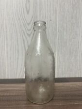 Vintage Clear Glass Bottle No Return No Deposit picture