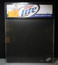 Miller Lite Dry Erase Board Lighted Beer Sign Bar 24
