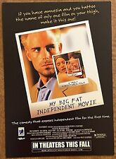 My Big Fat Independent Movie Momento 2005 Promo Postcard picture