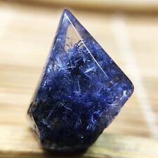 8.8Ct Very Rare NATURAL Beautiful Blue Dumortierite Quartz Crystal Specimen picture