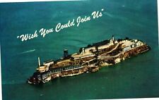 Vintage Postcard- Alcatraz Island, San Francisco, CA UnPost 1960s picture