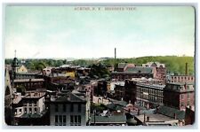 c1910's Birds-eye View Scene Antique Auburn New York NY Unposted Postcard picture