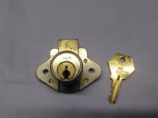 Antique Slot Machine Lock with Brass Key Jennings - Mills Novelty  picture