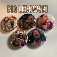 5 Pack Big Lebowski Button Badge Set picture