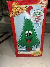 1996 Gemmy Douglas Fir The Talking Tree Kit For Your Christmas Tree Works VIDEO picture