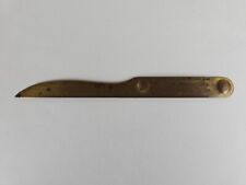 The Old Second National Bank Aurora ILL 75th Anniversary 1871-1946 Letter Opener picture