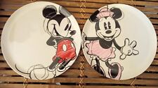 ZAK Designs Plates and Bowls Walt Disney Mickey Minnie Mouse Melamine Club House picture