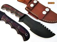 Poshland  Custom Handmade high Carbon Steel Tracker Knife - Stunning Handle Grip picture