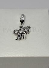2023 Disney Parks Minnie Mouse Bride Ring & Headband Dangle Pandora Charm picture