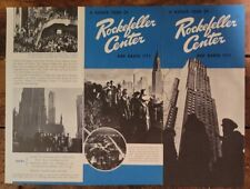 Vintage Rockefeller Center Guided Tour Brochure 1940's    picture
