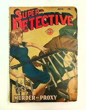 Super-Detective Pulp Aug 1944 Vol. 5 #6 GD+ 2.5 picture