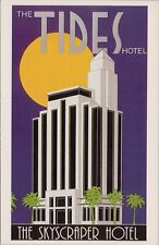 MR ALE PC c1980s The Tides Hotel Miami Beach Florida Art Deco Hotel UNP B2093 picture