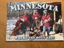 Minnesota “Where The Boys Are” Postcard picture
