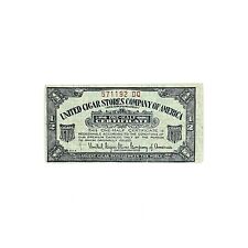 United Cigar Store 1940's 1/2 coupon nice used picture