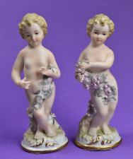 Vintage Lefton Figurine Set KW3081B & KW3081C 5.6