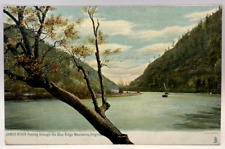 James River, Blue Ridge Mountains, Virginia VA Vintage TUCK Postcard picture