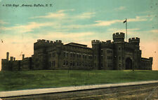 Postcard 65th Regiment Armory  Circa 1911 Buffalo NY New York picture