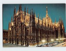 Postcard The Duomo - Nightly, Milan, Italy picture
