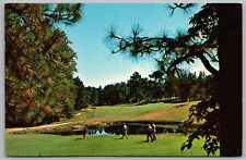Vintage Postcard - 11th Hole - Pinehurst Country Club - Golf - Pinehurst NC picture