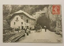 CPA ROAD FROM CHAMBERY TO LYON, THE TUNNEL OF SCALES. 1913 CIRCULEE picture