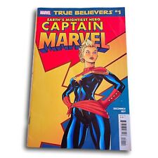 Captain Marvel True Believers Earths Mightiest Hero #1 Marvel Comics Comic Book picture
