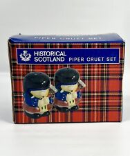 “Historical Scotland” Piper Cruet  Salt And Pepper Set picture