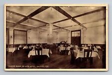 Dalhart TX-Texas, De Soto Hotel Dining Room, Advertising, c1910 Vintage Postcard picture
