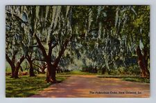 New Orleans LA- Louisiana, The Pakenham Oaks, Antique, Vintage Souvenir Postcard picture