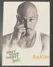 Rakim RC Hip-Hop Rookie Sprite Card RARE🔥🔥#14 Of 16 picture