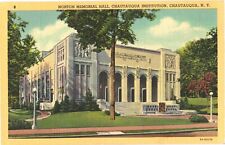 Chautauqua New York Norton Memorial Hall Chautauqua Institution Postcard picture