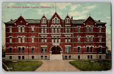 St. Vincent's Orphan Asylum Home Columbus OH Antique Postcard c1910s RARE picture
