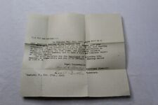  Typed Catholic Club Meeting Notice Oct. 17th 1900 Sandusky, OH Antique picture