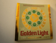 25 Vintage Moosehead Golden Light Beer Labels  Canada Foil picture
