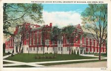 Women's League Building University of Michigan Ann Arbor Theatre 1934 Postcard picture