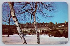 PA Skytop Lodge Hotel Resort in Pocono Mountains Vtg Postcard Winter View picture