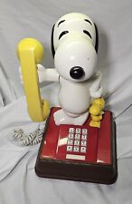 Snoopy And Woodstock Vintage 1976 Phone - Push Button picture